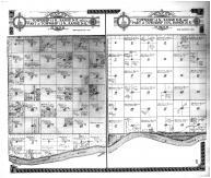 Township 13 & 14 N Range 24 E, Townships 13 & 14 N RAnge 25 E, Grant County 1917